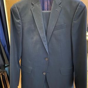 Blue Ted Baker suit - size 40L